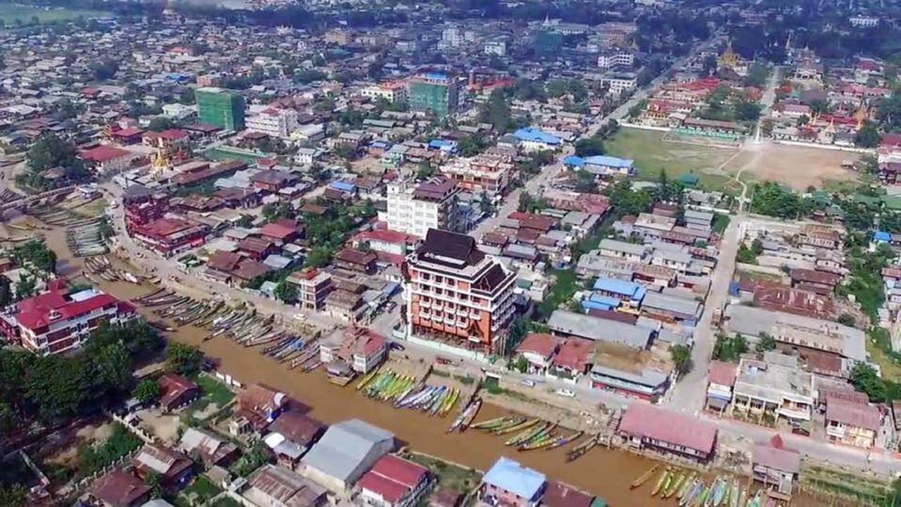 Thousand Island Hotel Inle Lake מראה חיצוני תמונה