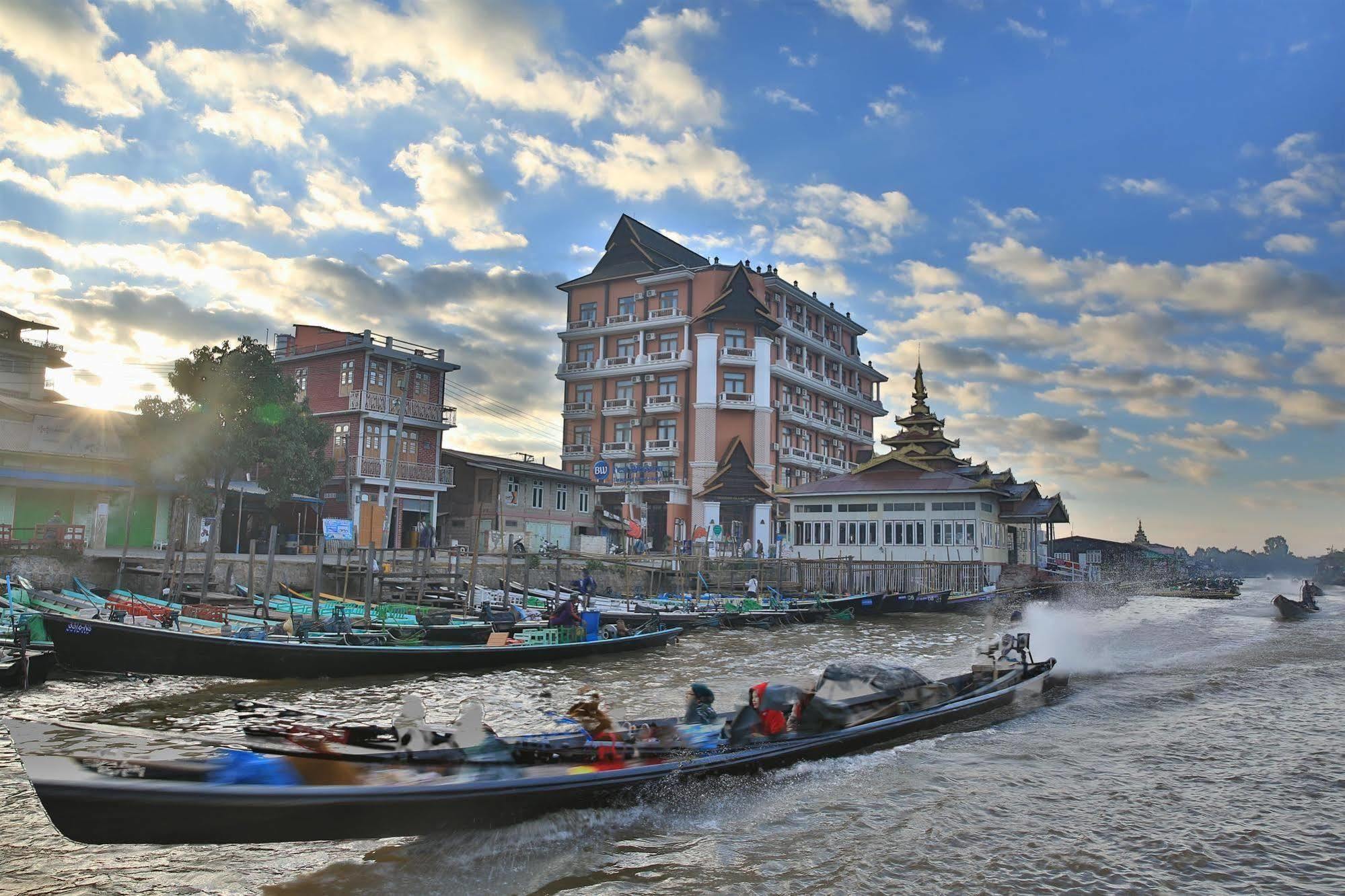 Thousand Island Hotel Inle Lake מראה חיצוני תמונה